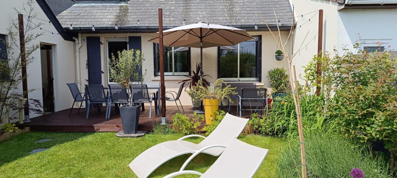 Cottage Proche Du Bord De Mer Et Au Coeur Des Dunes Merlimont-Plage Eksteriør bilde